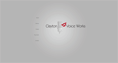 Desktop Screenshot of claytonvoiceworks.com